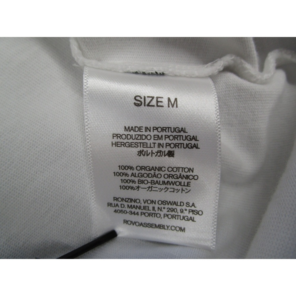 Canada Goods James Rielly Graphic T-Shirt White Organic Cotton Heavyweight Men M - Picture 6 of 11